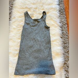 Gray tank top